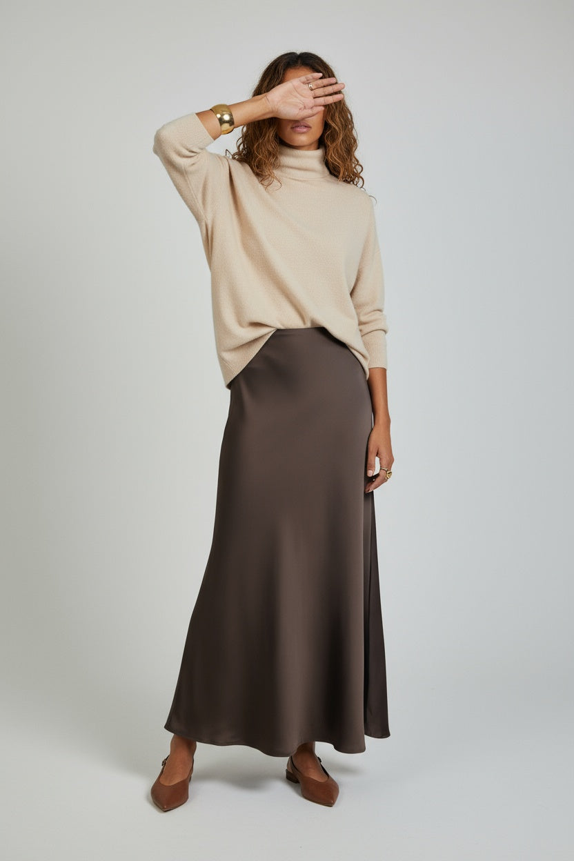 JUPE SATINÉE NAYARA