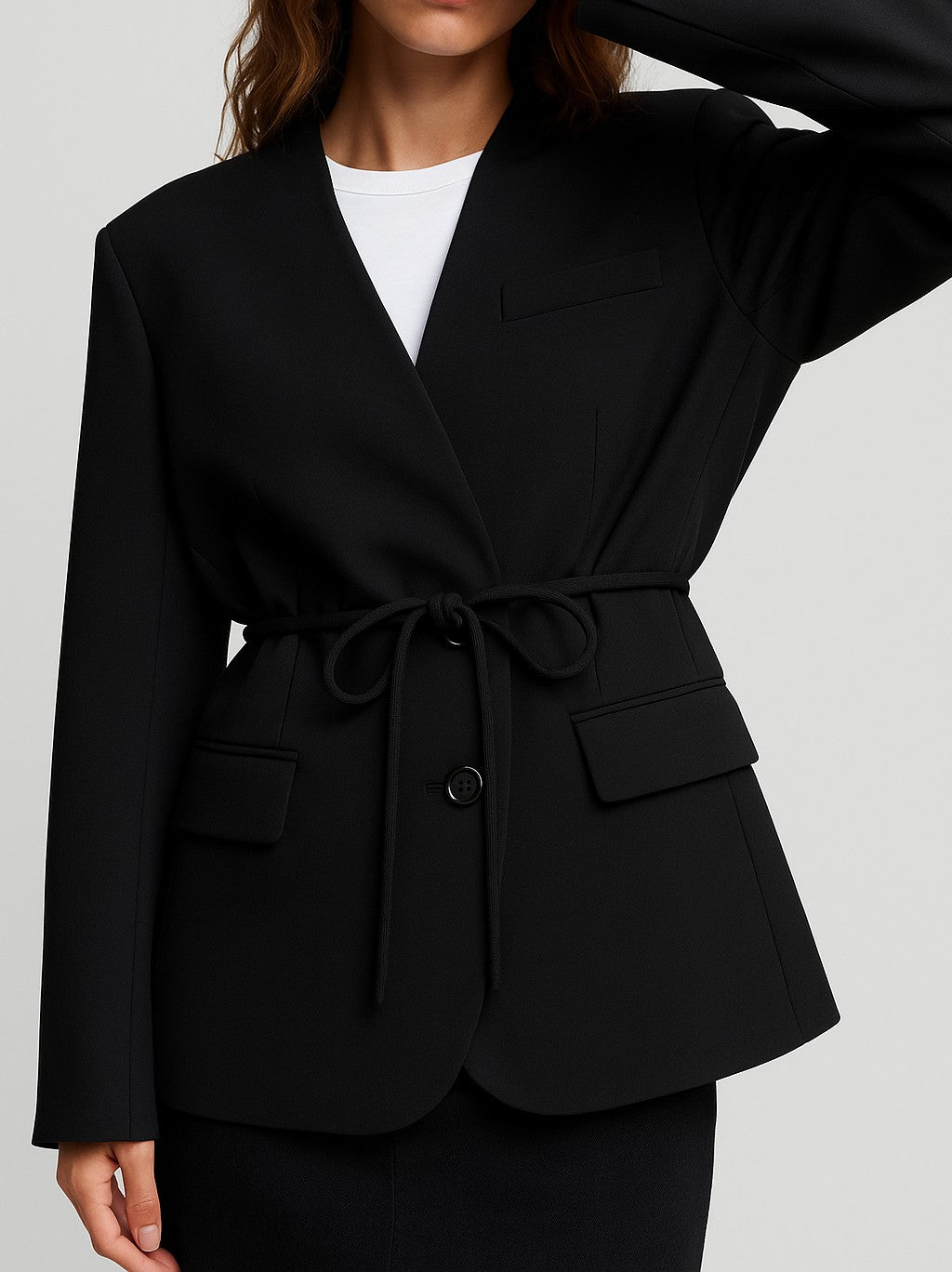 BLAZER À NOUER MINA